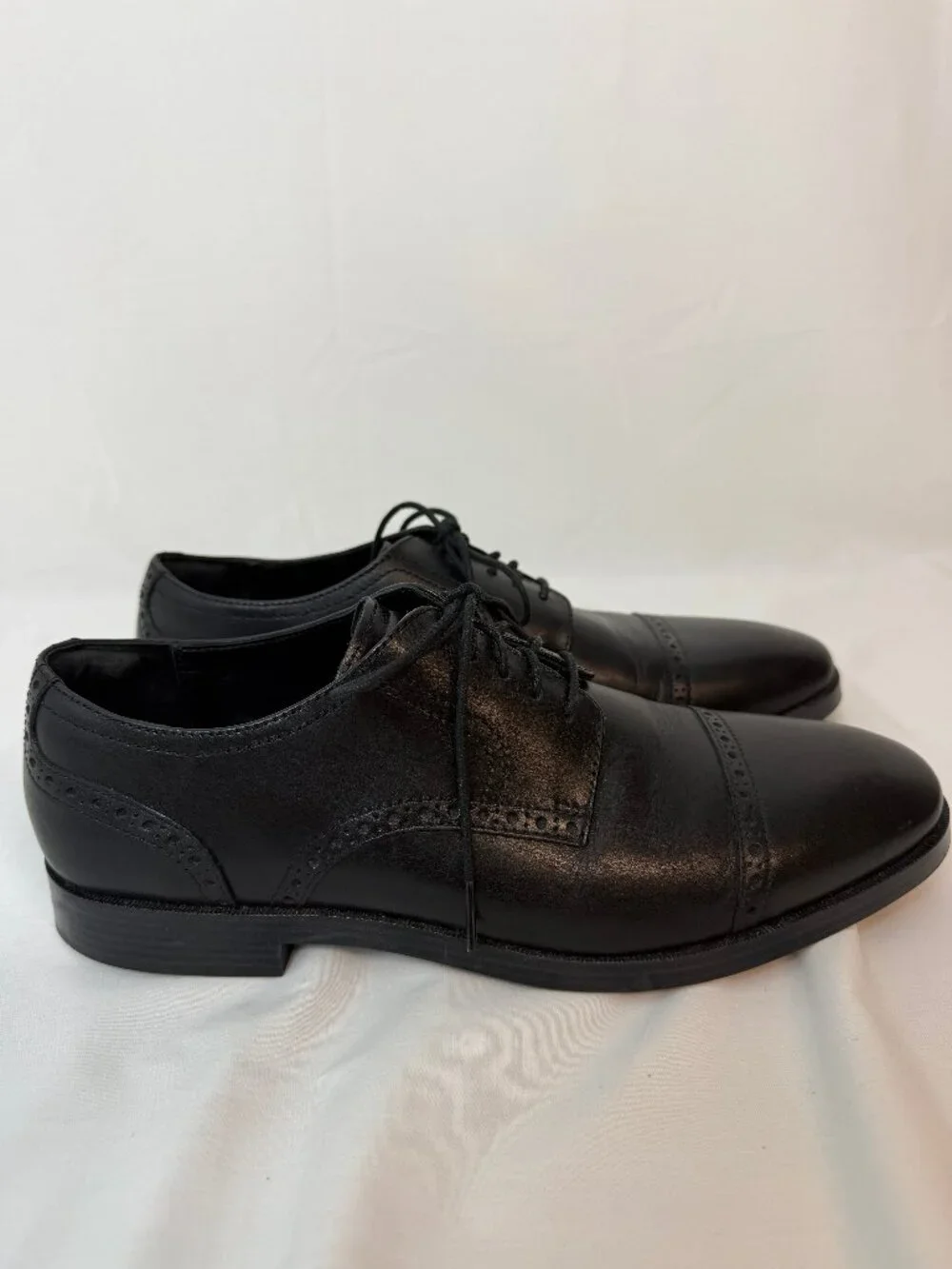Black Cole Haan Men's Leather Dress Shoes